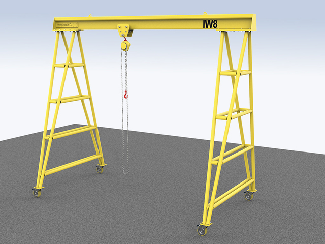 Cavalete com Talha Manual 1ton IW8