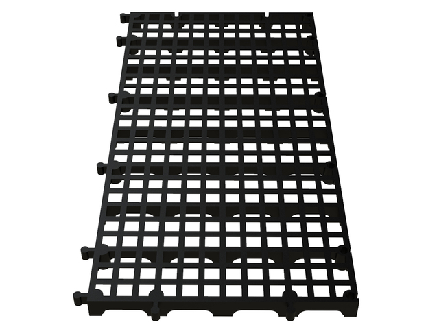 Estrado Plástico para Piscina 25x50 Preto