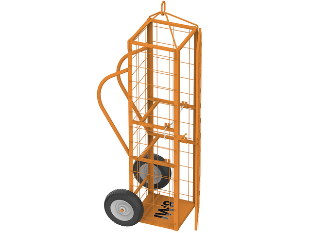 Gaiola Carrinho para Transporte de Cilindro de Nitrogênio