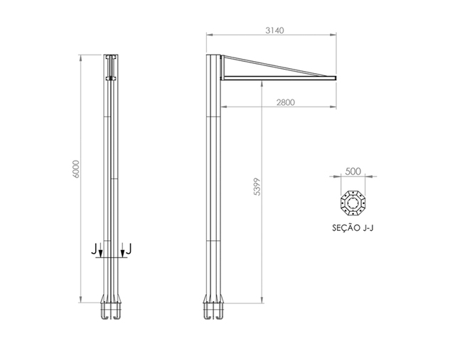 Materiais para Linha de Vida Caminhão