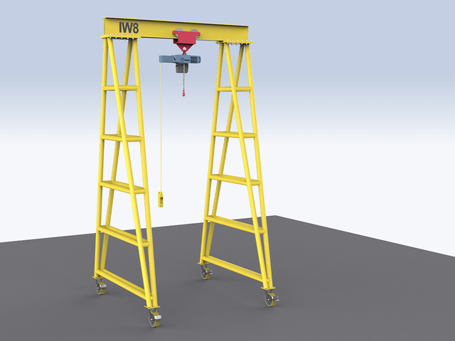 Pórtico de Içamento Elétrico 3ton IW8