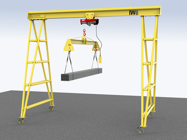 Pórtico Industrial Móvel 1000kg IW8