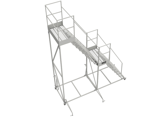 Tipos de Escadas de Ferro com Rodas