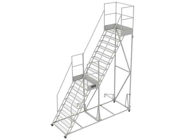 Venda de Escadas com Rodas e Plataforma